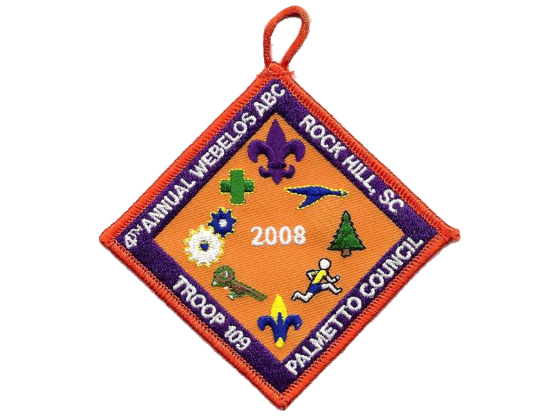 Ideal Embroidered Patch :: Boy Scouts