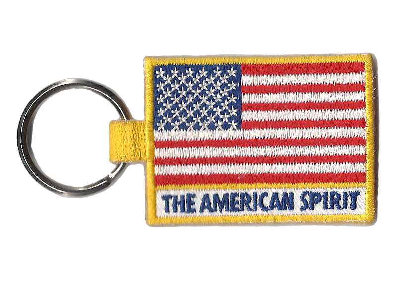 American Spirit Keyring